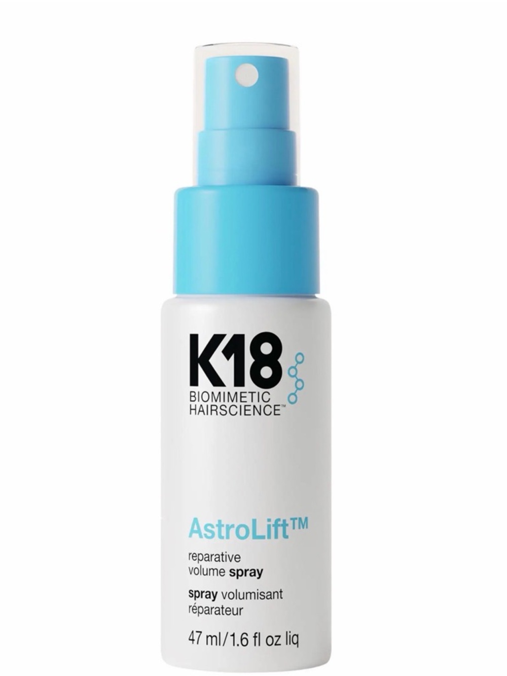 K18 AstroLift Reparative Volume Spray – Blue/White